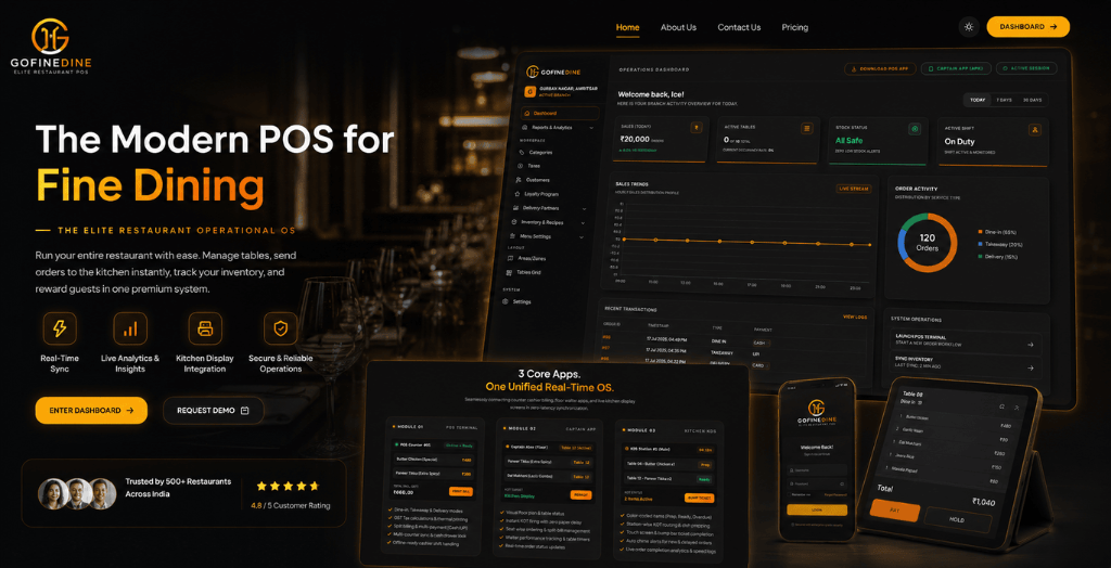 Sub-Second KOT Synchronization: How We Built GoFineDine POS